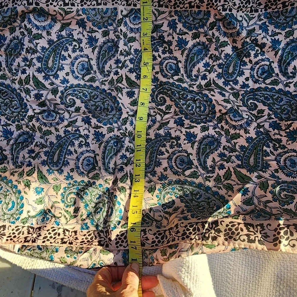Vintage Majelli Silk Paisley‎ Scarf